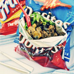 Walking Tacos - Recipe photo by DineandDish
