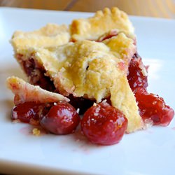Sweet Cherry Pie - Recipe photo by asweetpeachef