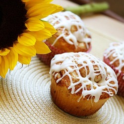 Cinnamon Roll Muffins + Giveaway - Recipe photo by Comfort of Cooking