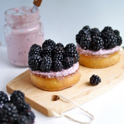 Blackberry Tart - Recipe photo by dollydoesdesserts