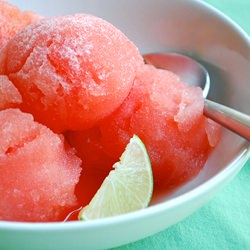 Watermelon Sorbet - Recipe photo by asweetpeachef