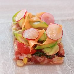 Vegetable and Fruit Tartare - Recipe photo by joudiek