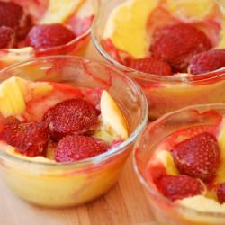 Strawberry Clafoutis - Recipe photo by bakingbites
