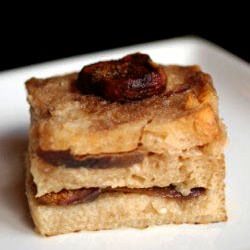 Fresh Fig Bread Pudding - Recipe photo by Circle B Kitchen