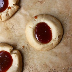 Salted Caramel Thumbprint Cookies - Recipe photo by acozykitchen