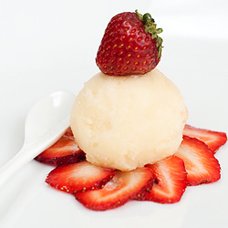 White Peach Sorbet - Recipe photo by kaweah