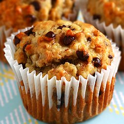 Banana Chocolate Chip Muffins - Recipe photo by madhuram