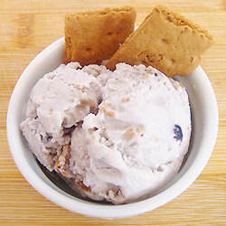 Blueberry Cheesecake Ice Cream - Recipe photo by bakingbetweencities