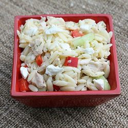 Lemony Orzo with Chicken - Recipe photo by dawnkl