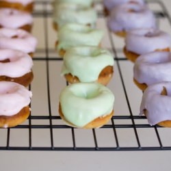 Mini Frosted Sugar Donuts - Recipe photo by kirbie