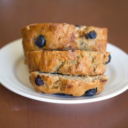 Blueberry Banana Bread - Recipe photo by kirbie