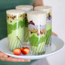 Green Mountain Parfait - Recipe photo by golubka