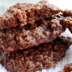 Chocolate No-Bake Cookie - Recipe photo by Shanon