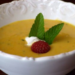 Chilled Summer Peach Soup - Recipe photo by megpow