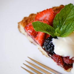 La Palette's Strawberry Tart - Recipe photo by mmhuynh