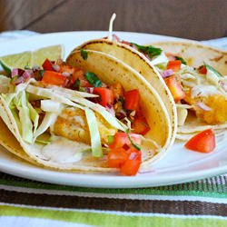 Baja Fish Tacos - Recipe photo by asweetpeachef