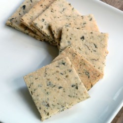 Herb Crackers - Recipe photo by elanaspantry