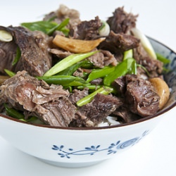 Chinese Red-Braised Wild Boar - Recipe photo by Hank_Shaw