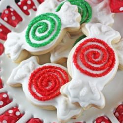 Peppermint Cookie - Recipe photo by grinandbakeit