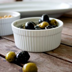 Herb Roasted Olives - Recipe photo by OurFamilyEats