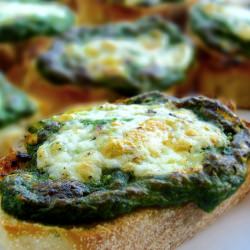 Pain Verte – Green Garlic Bread - Recipe photo by KalleBergman