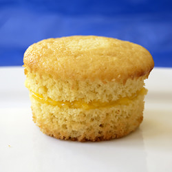 Lemon Curd Layered Cupcakes - Recipe photo by sarabonetti