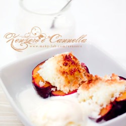 Plum and Coconut Crumble - Recipe photo by maky