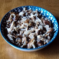 Fried Shiitake Mushrooms - Recipe photo by sunsmile