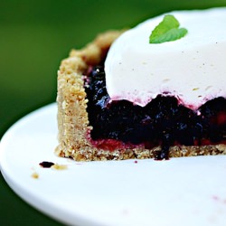 Blackberry Cream Pie - Recipe photo by tara