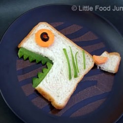 Shark Sandwich - Recipe photo by Littlefoodjunction