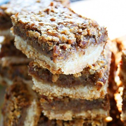 Pecan Pie Bars - Recipe photo by Comfort of Cooking
