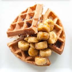 Bananas Foster Waffle - Recipe photo by momofukufor2