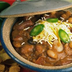 15 Bean Tailgate Chili - Recipe photo by aloadofbeans