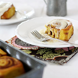 Pumpkin Cinnamon Rolls - Recipe photo by goodlifeeats