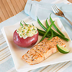 End-of-Summer Salmon - Recipe photo by alacarte
