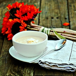 Roasted Parsnip and Apple Soup - Recipe photo by GuiltyKitchen