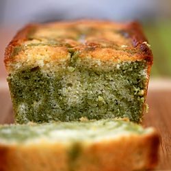 Lemon and Matcha Pound Cake - Recipe photo by joythebaker