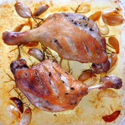 Confit-Style Roasted Duck - Recipe photo by julesfood