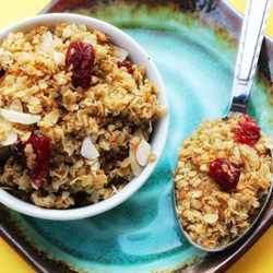 Cranberry Almond Granola - Recipe photo by thefreshfridge