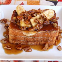 Bananas Foster French Toast - Recipe photo by sweetpeaskitchen
