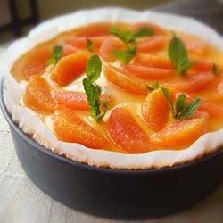 Orange Cheese Mousse Cake - Recipe photo by addalittlelove