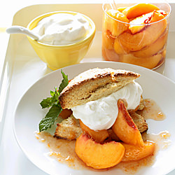 Nectarine Shortcakes - Recipe photo by Lucy Vaserfirer