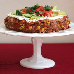 Stacked Tortilla Torta - Recipe photo by tresjolie