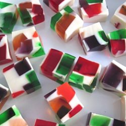 Stained Glass Jello. - Recipe photo by misobakes