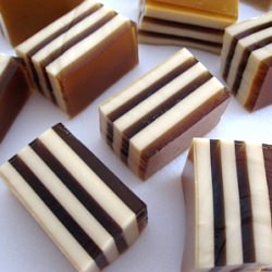 Striped Coffee Jello - Recipe photo by misobakes