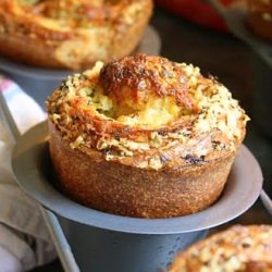 Parmesan Herb Garlic Popovers - Recipe photo by JaneAlice