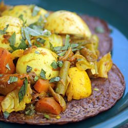 Injera and Wot - Recipe photo by WinnieAb