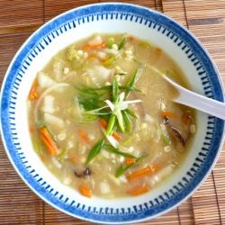 Chinese White Cabbage and Corn Soup - Recipe photo by macrochef