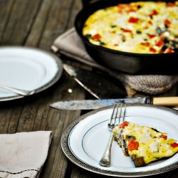 Autumn Frittata - Recipe photo by GuiltyKitchen
