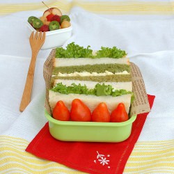 "Milk Bread" Bento - Recipe photo by bentozen
